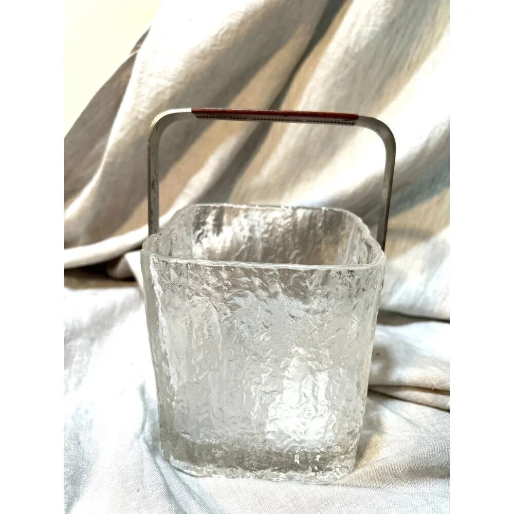 Vintage C1960s Mid Century Modern Original Hoya Japan Ice Bucket